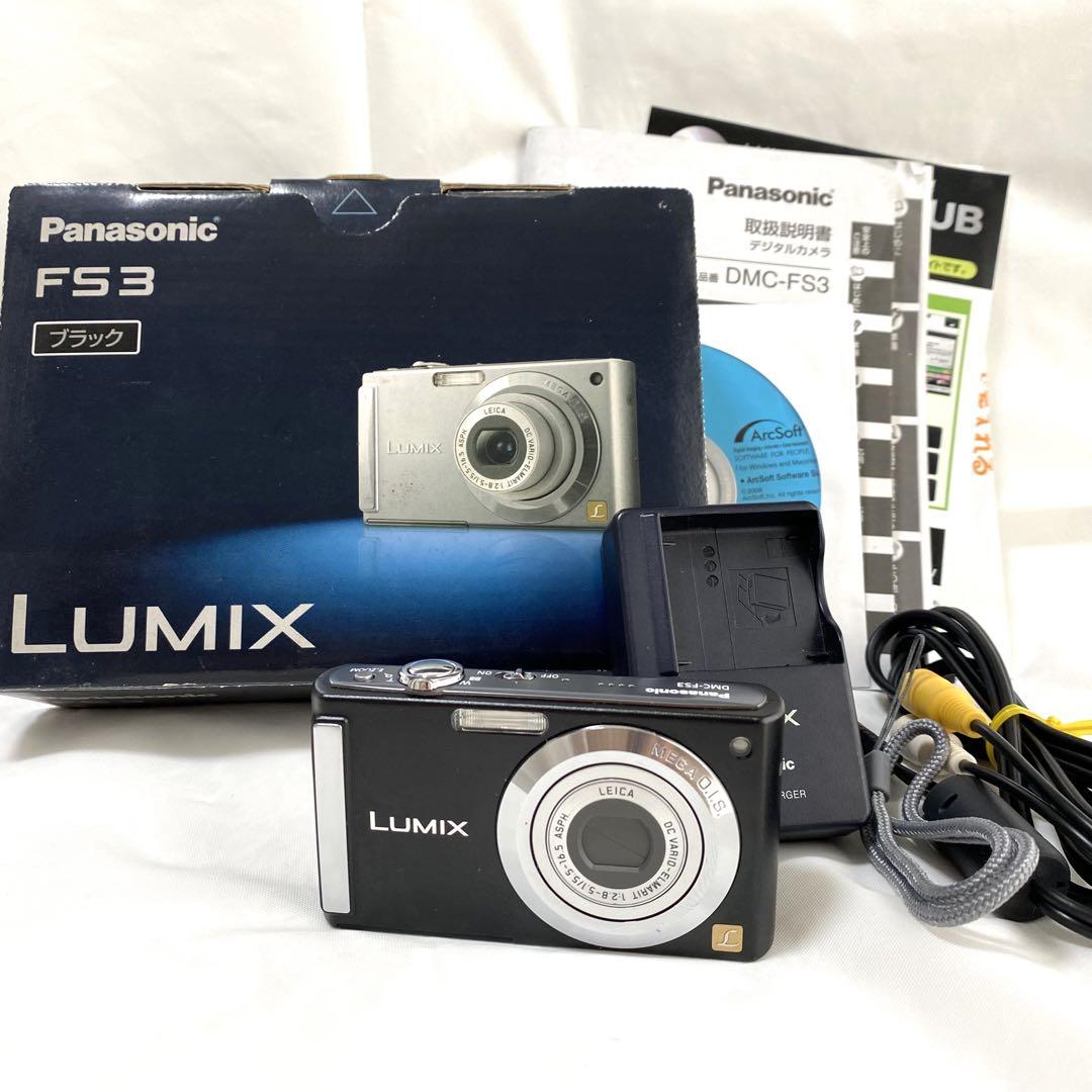 【美品】 パナソニック LUMIX DMC-FS3 動作確認済 大人気