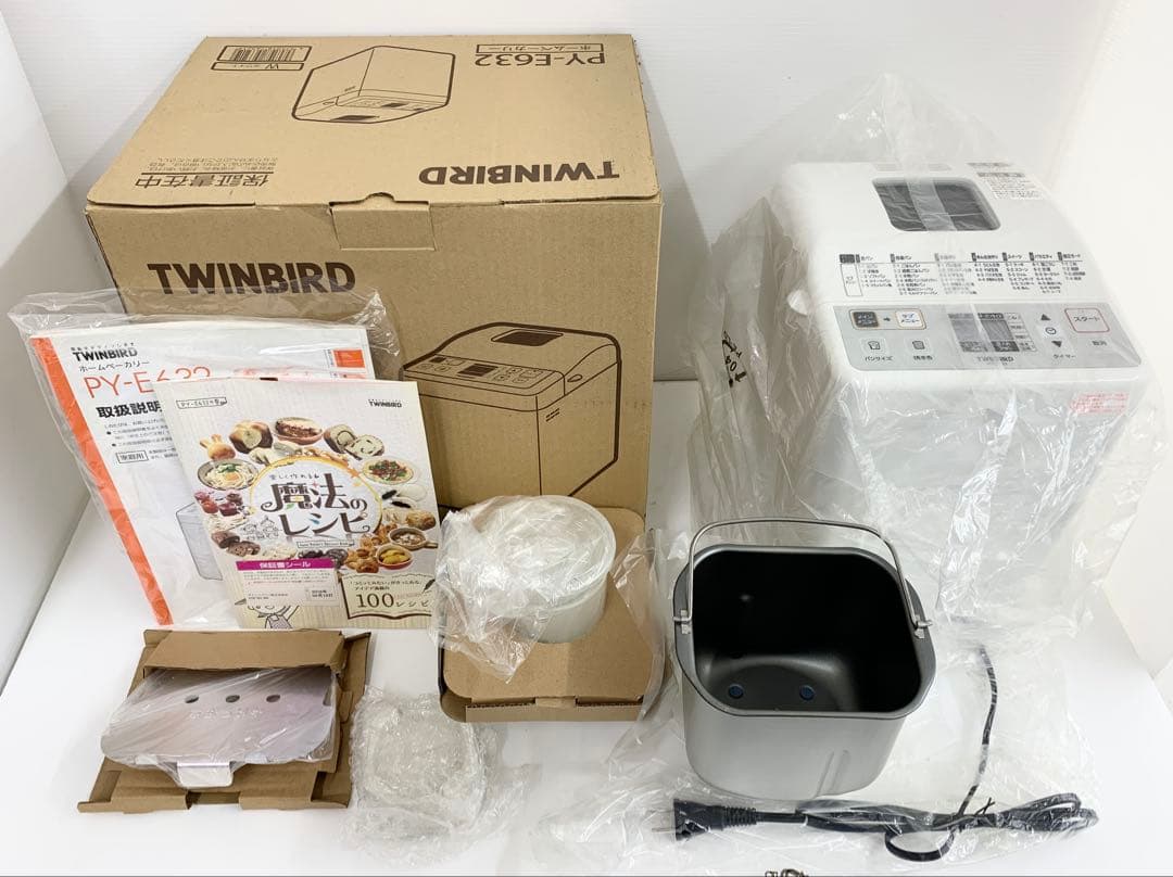 Z*C様 新品 未使用 TWINBIRD ホームベーカリー PY-E632 ホワ