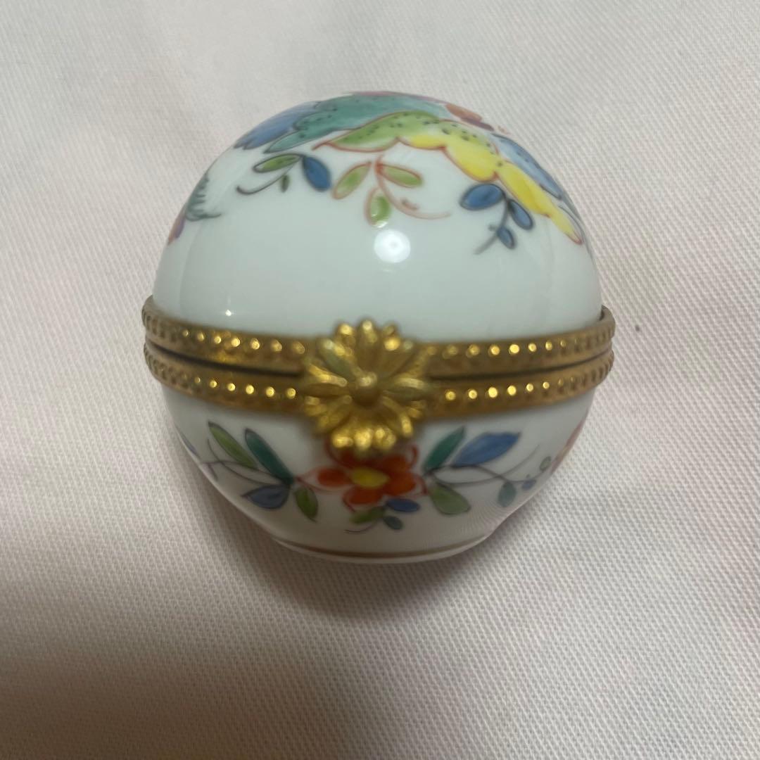 リモージュ焼　ピルケース