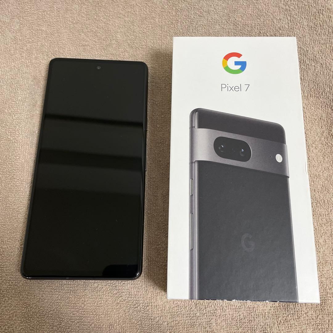 Google Pixel 7 128 GB SIMフリー、Spigen製カバー付