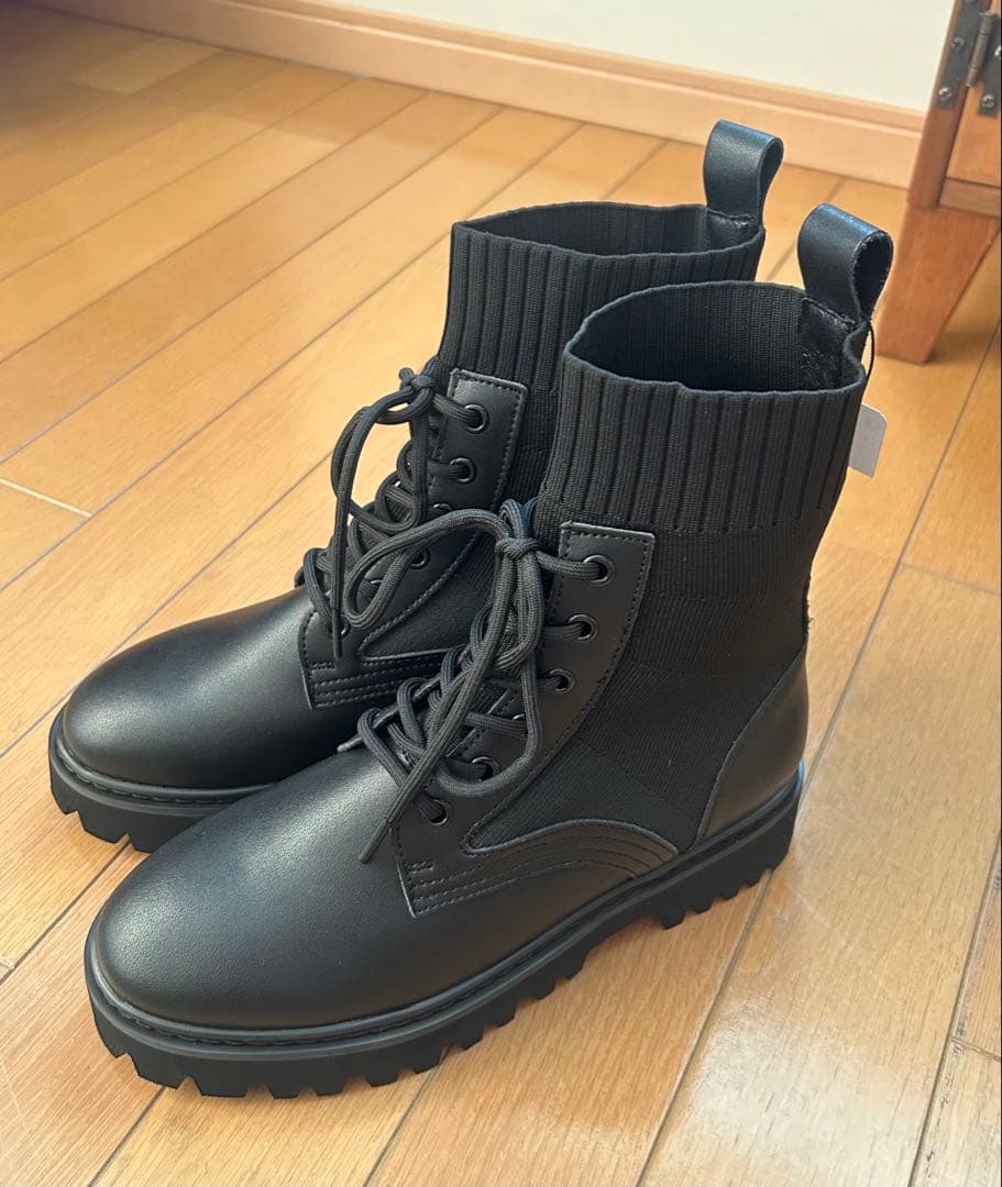 tsubomi⭐︎サイドゴアブーツ ブラック