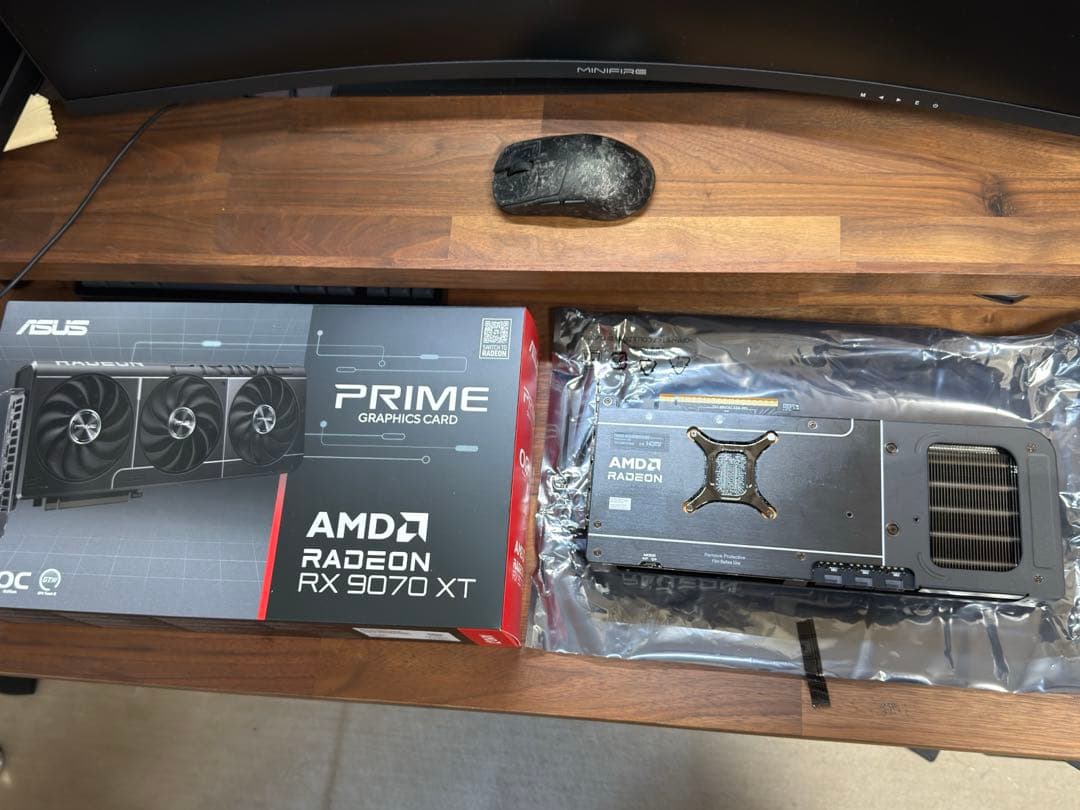 【美品】ASUS PRIME RX9070XT 16GB OC