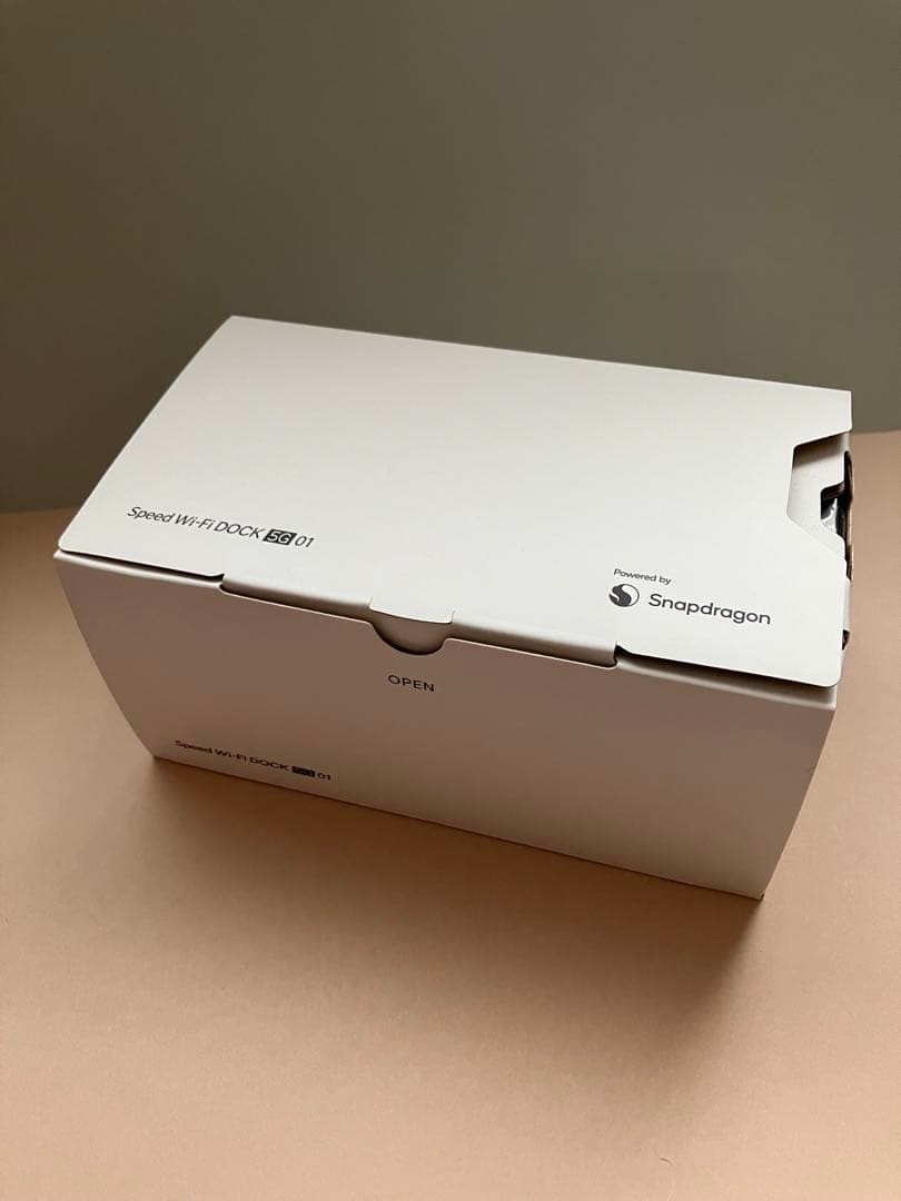 Speed Wi-Fi DOCK 5G 01 未使用品