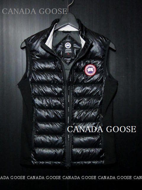 美品 カナダグース ハイブリッドライト 　ダウンベスト ジャケットパカップル収納
