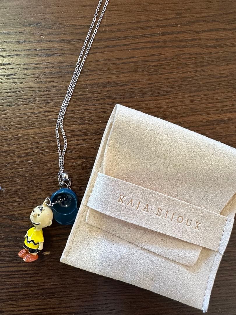 カジャビジュー　KAJA チャーリーブラウン　ネックレス