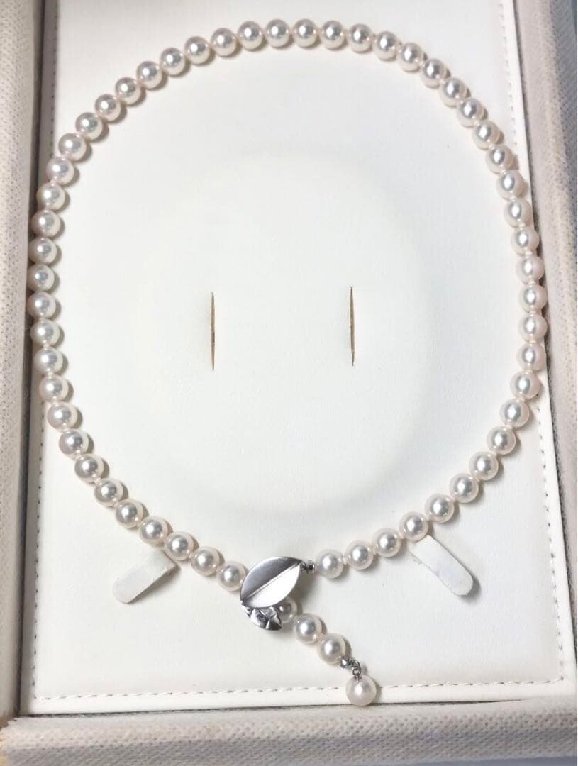 【美品】カシェ　アコヤ真珠　ネックレス