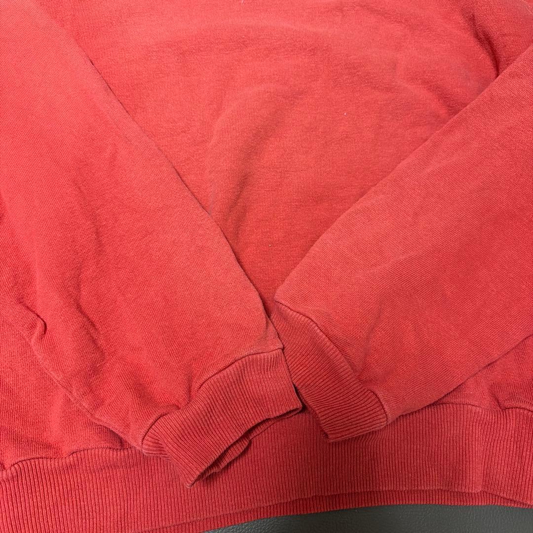 KAPITAL【キャピタル】裏毛クルースウェットトレーナー レッド