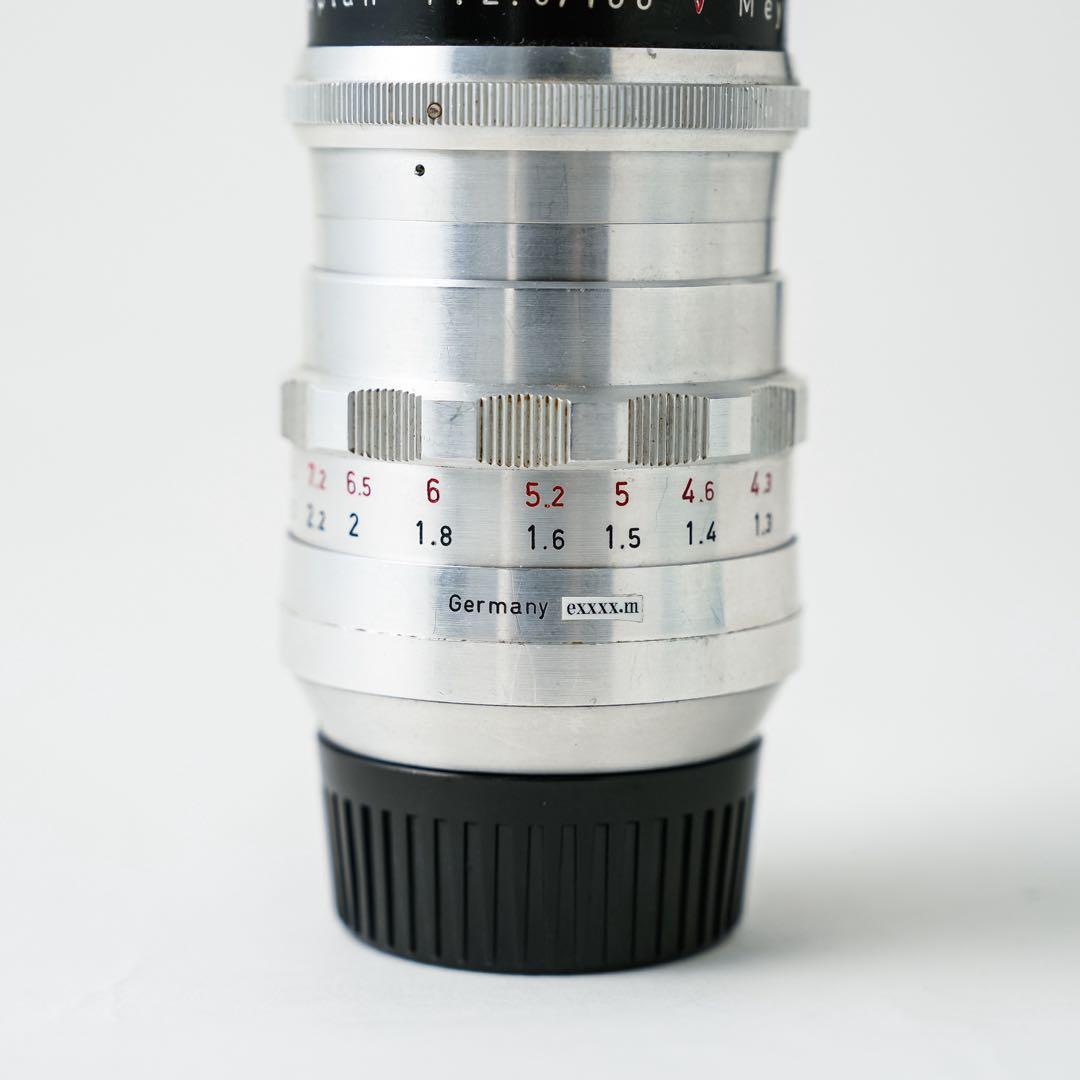 レンズ(単焦点) Meyer Trioplan 100mm f2 .8 M42