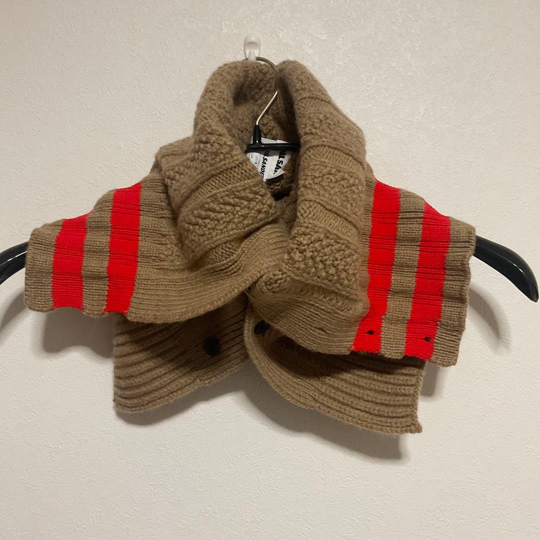 開店セール☆レア品 美品 ジルサンダー イタリア製 スヌード ネックウォーマー