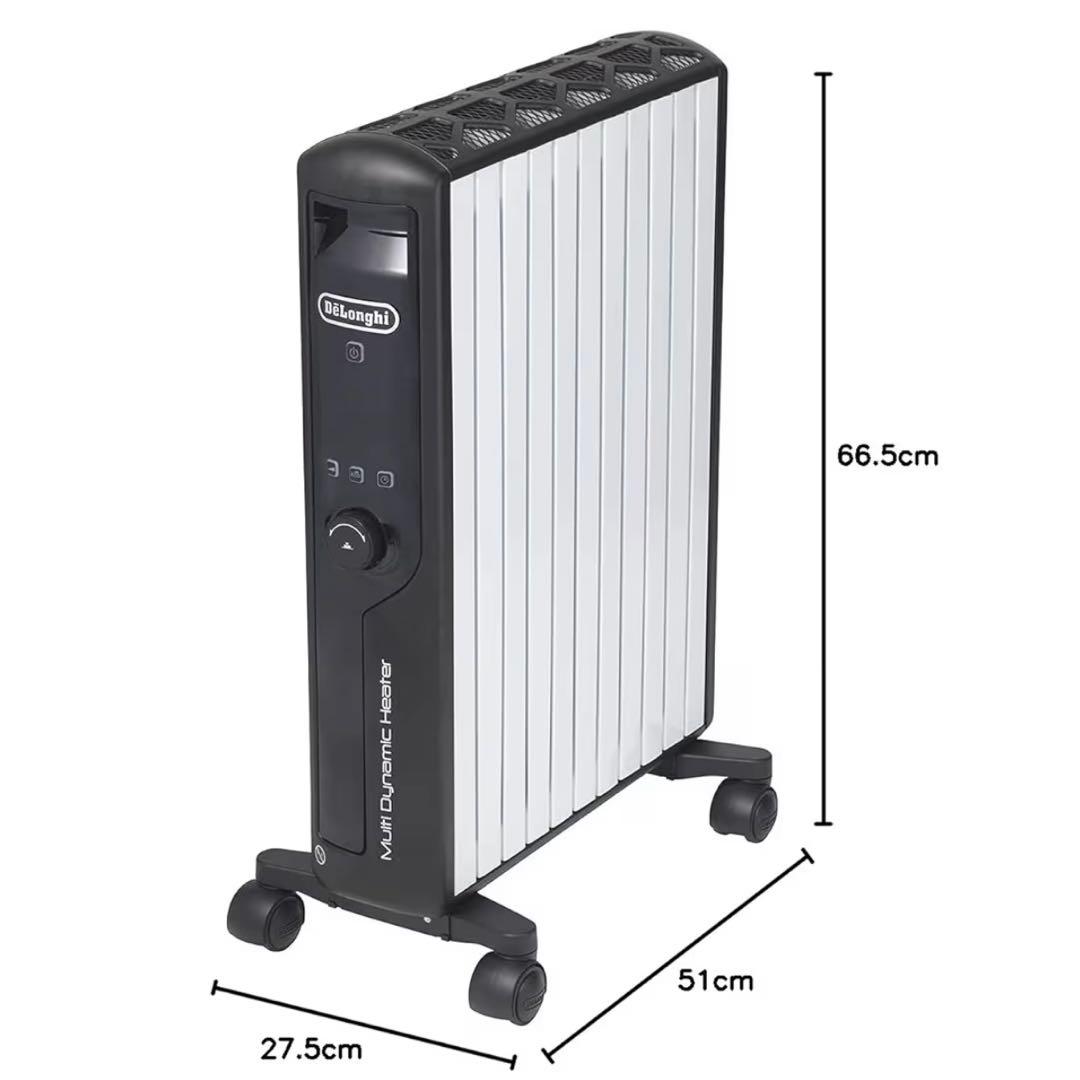 デロンギ マルチダイナミックヒーター MDHU15-BK Delonghi