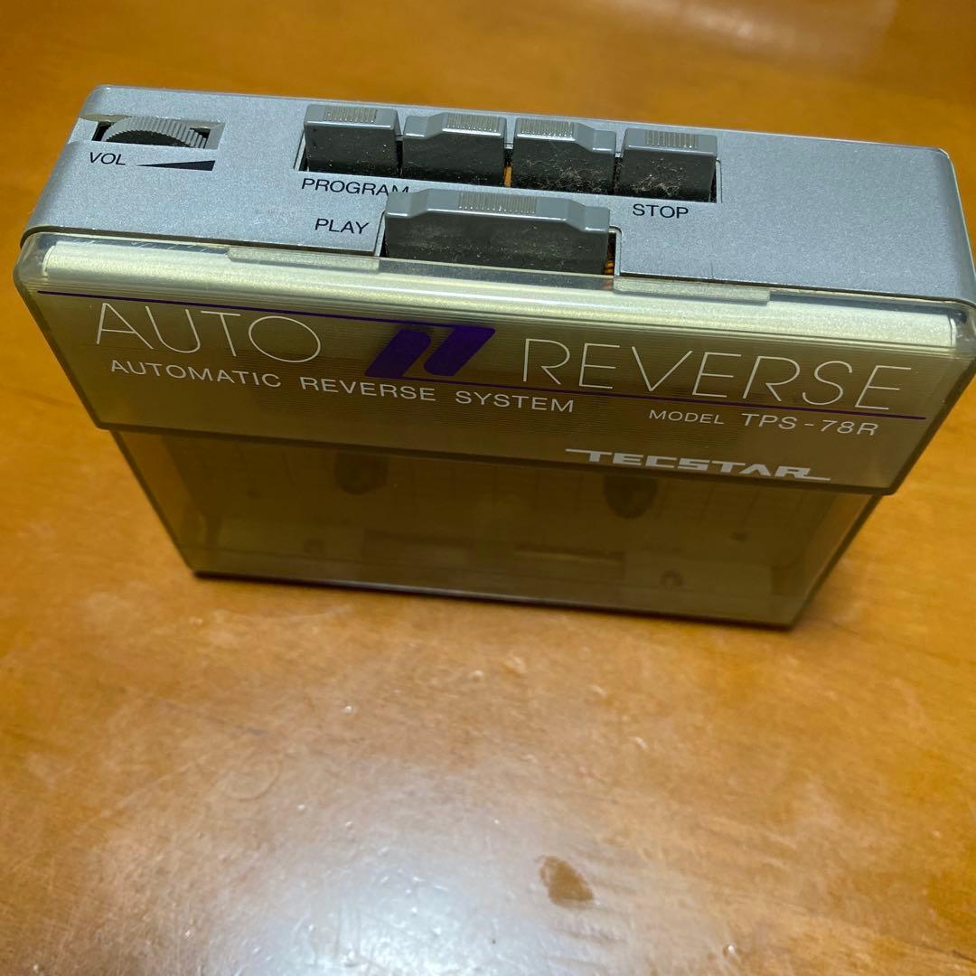TECSTER TPS-78R ポータブルカセットプレーヤー　ジャンク品