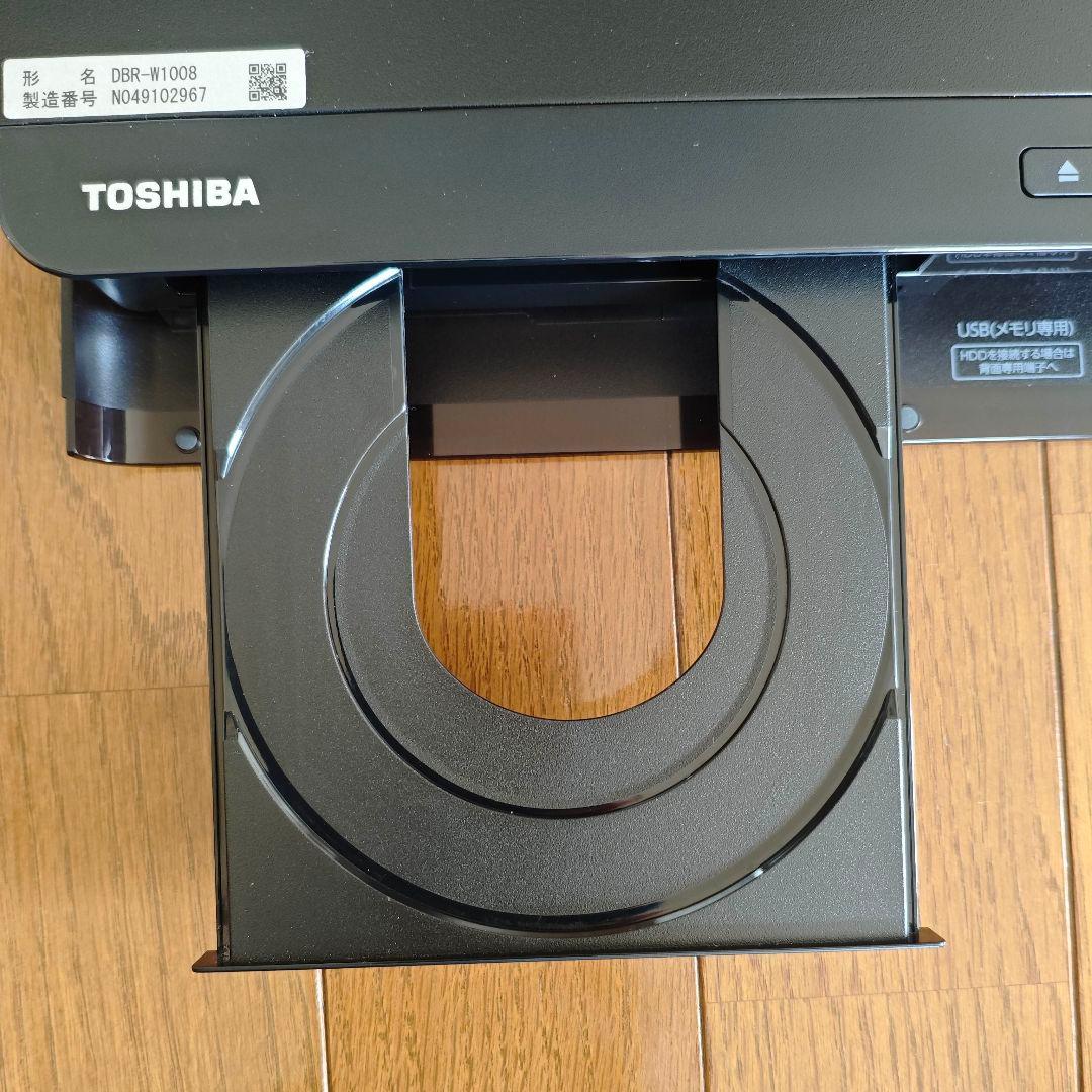 TOSHIBA DBR-W1008 REGZA ブルーレイレコーダー