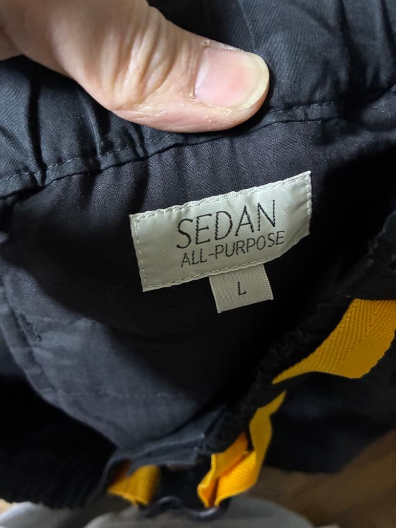 SEDAN ALL-PURPOSE Big Cargo Pant ブラック