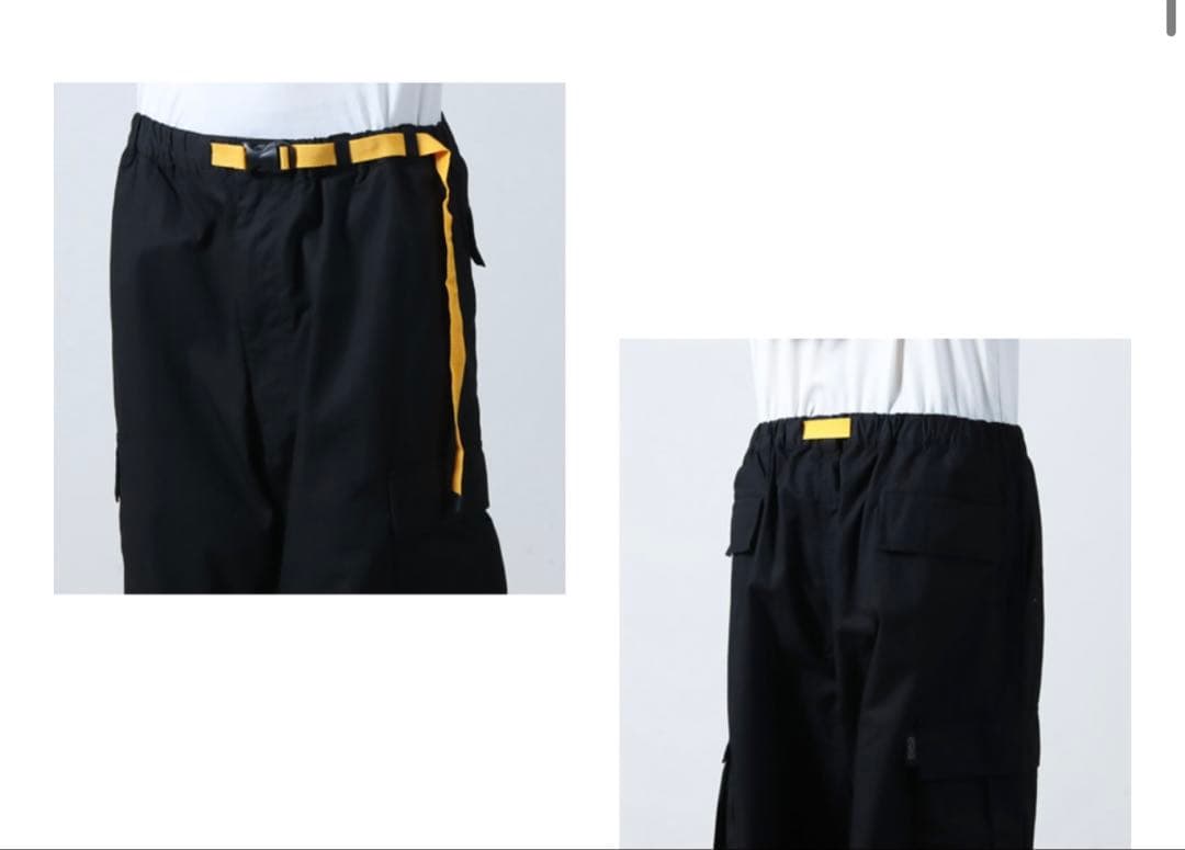 SEDAN ALL-PURPOSE Big Cargo Pant ブラック