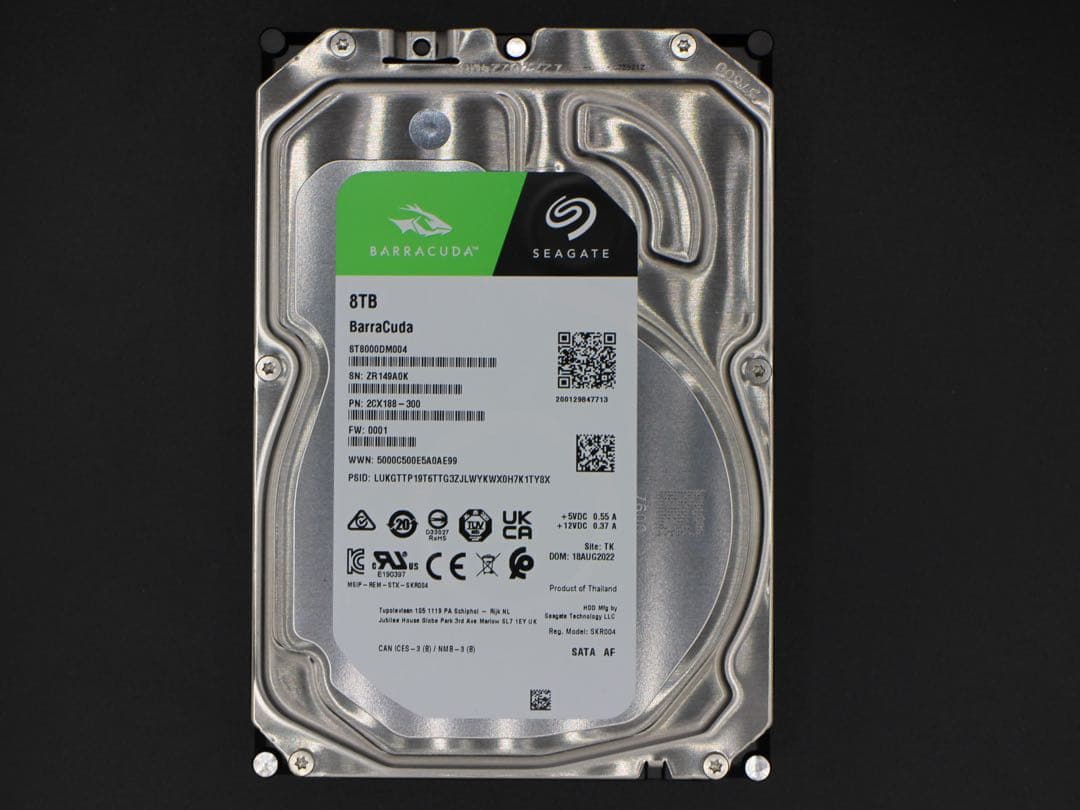 SEAGATE HDD 8TB ST8000DM004 ハードディスク 10