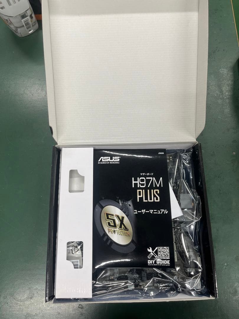 未使用 ASUS マザーボード H97M PULS lga1150