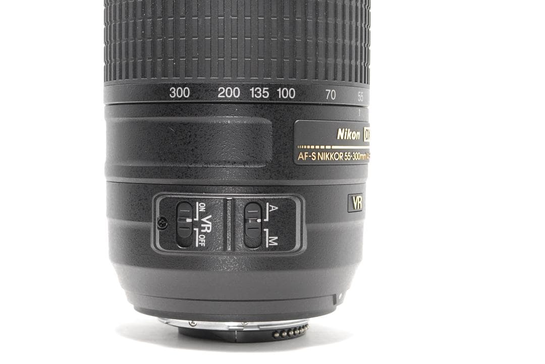 新品級美品 美しい描写の望遠レンズ Nikon AF-S 55-300mm VR