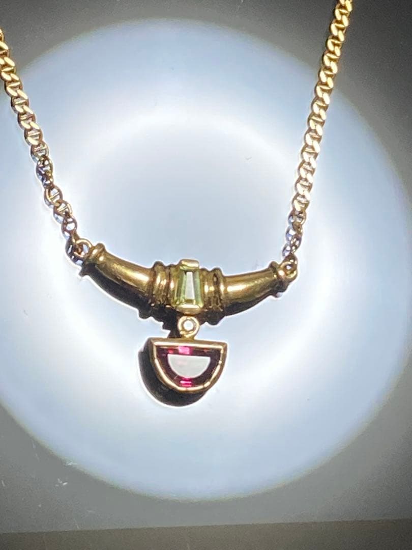 イタリー製ネックレス750アンティーク