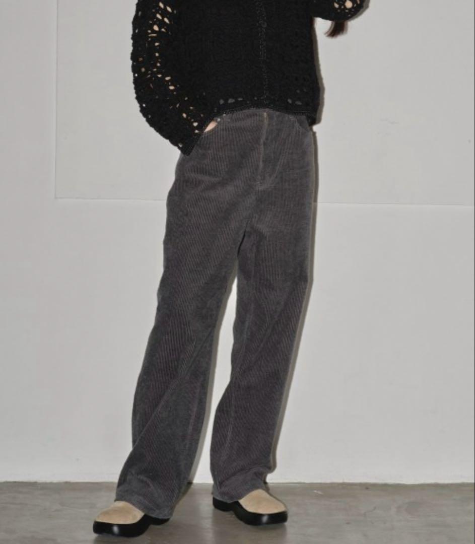 TODAYFUL Straight Corduroy Pants コーデュロイ