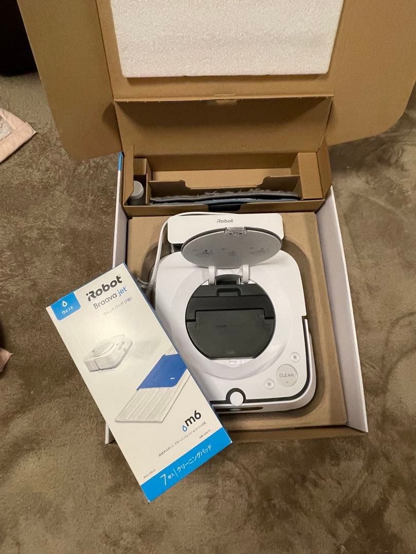 【おまけ付き】iRobot Braava jet m6 本体 ブラーバジェット