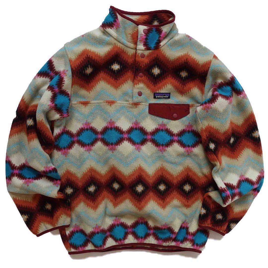 patagonia SYNCHILLA パタゴニア　シンチラ　スナップT 総柄