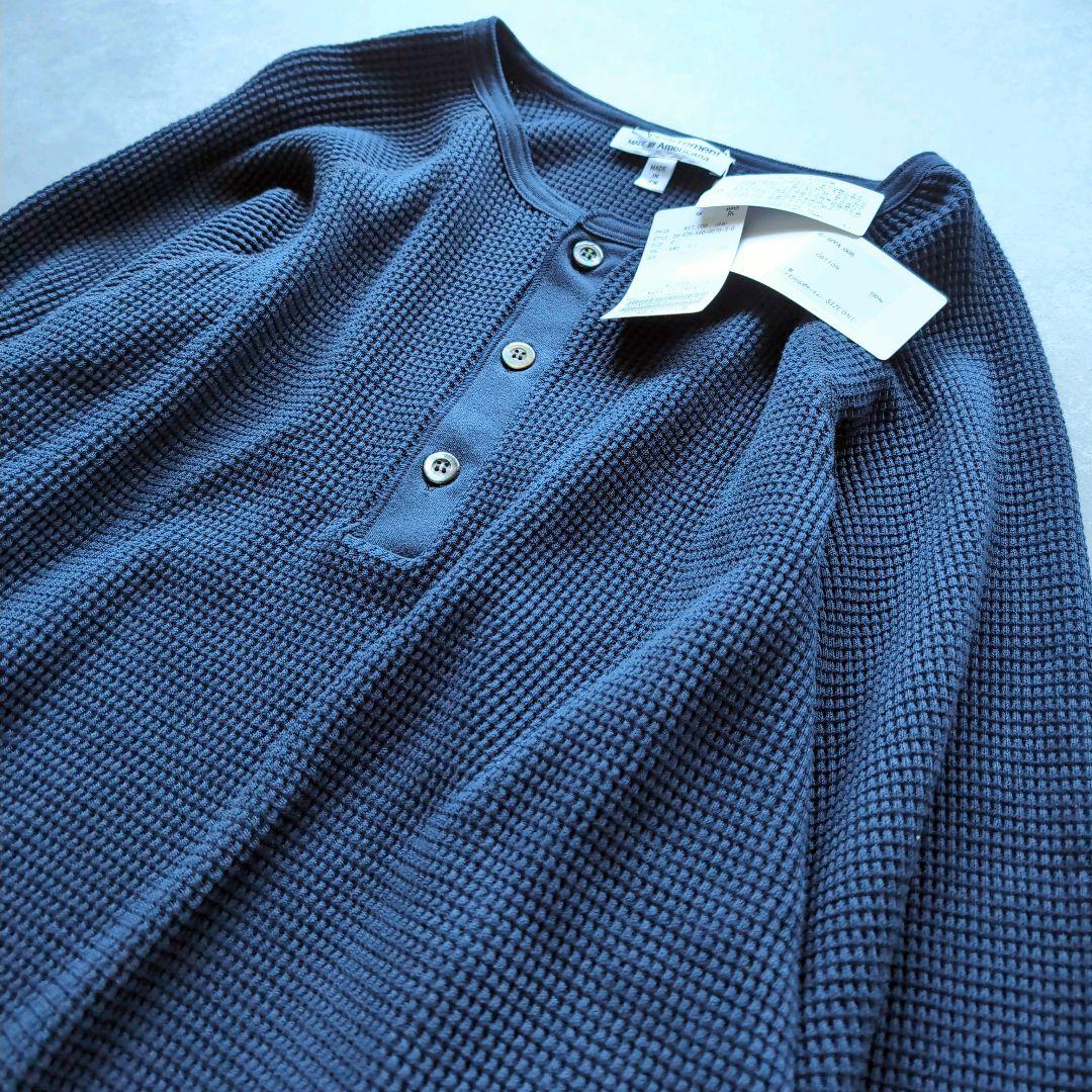未使用タグ付き✨ アメリカーナ ヘンリーネック サーマルチュニック