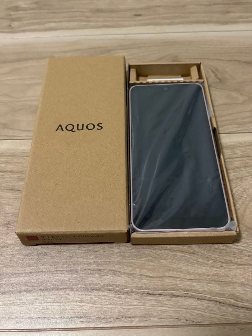 SHARP aquos wish3 ピンク 64GB simフリー