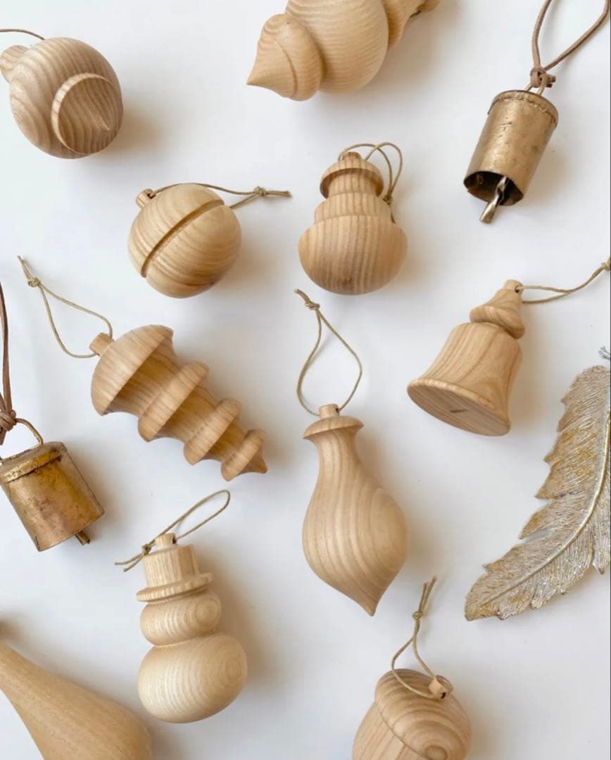 lemi toys 木製オーナメント 10点セット