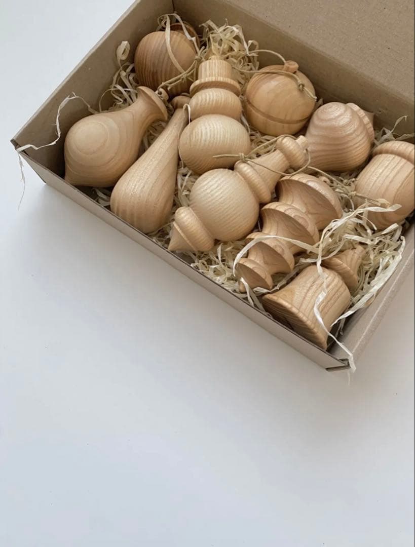 lemi toys 木製オーナメント 10点セット