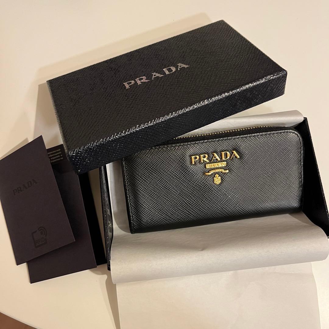 PRADA プラダ サフィアーノ キーリング 小銭入れ ケース