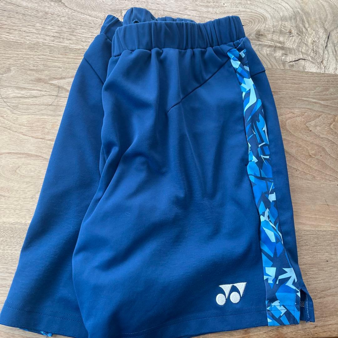 ゆ*う様 最安値！！YONEX バドミントンパンツ ブルー L日本代表