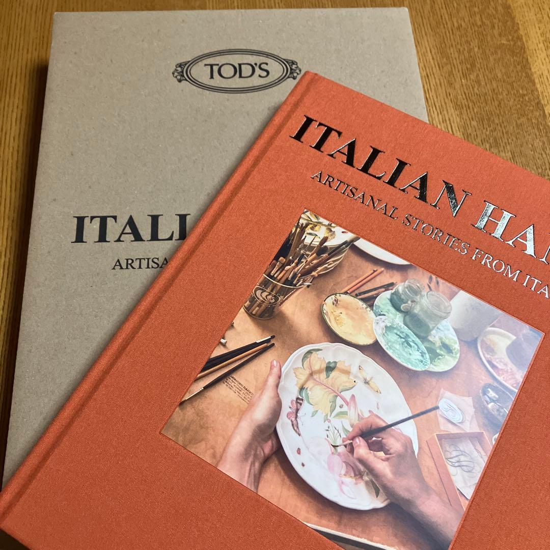 新品未使用　非売品　トッズTOD'S写真集ITALIAN HANDS レア書籍