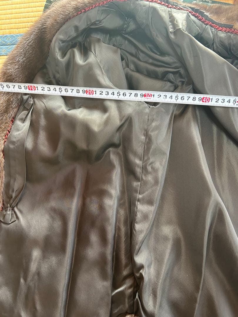 meisel peskin 毛皮　茶色　ダークブラウン