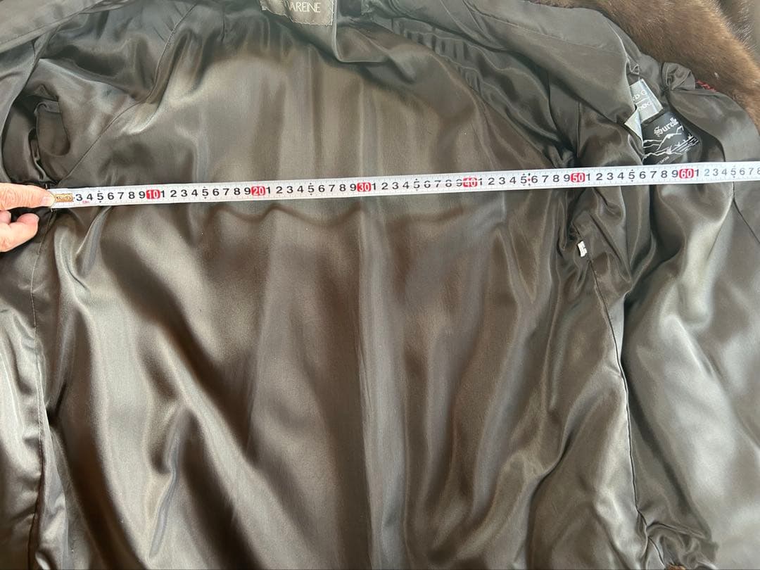 meisel peskin 毛皮　茶色　ダークブラウン