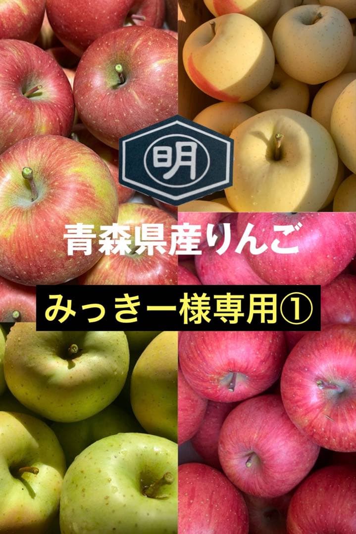 青森県産りんご【ミックス】734家庭用15kgみっきー①