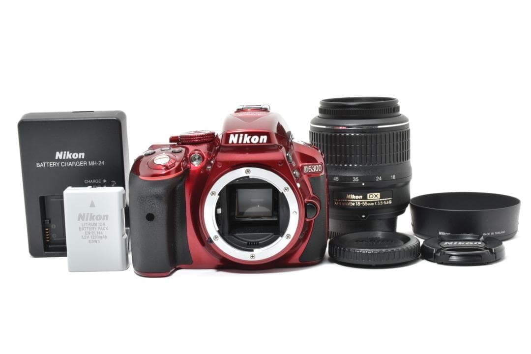 ■ 訳あり品 ■　ニコン Nikon D5300 レンズセット 動作確認済品