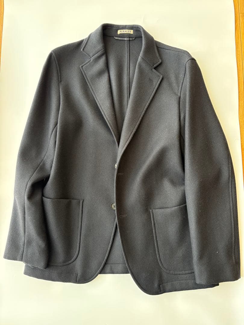 AURALEE オーラリー　LIGHT MELTON JACKET サイズ3