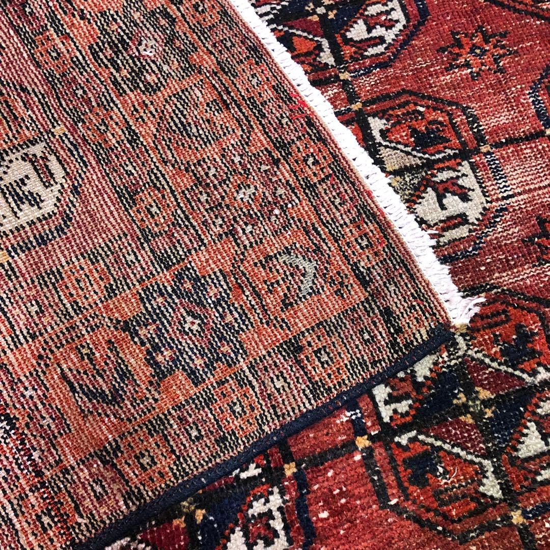 ペルシャ絨毯 ヴィンテージラグ 180×120 手織り オールド persia