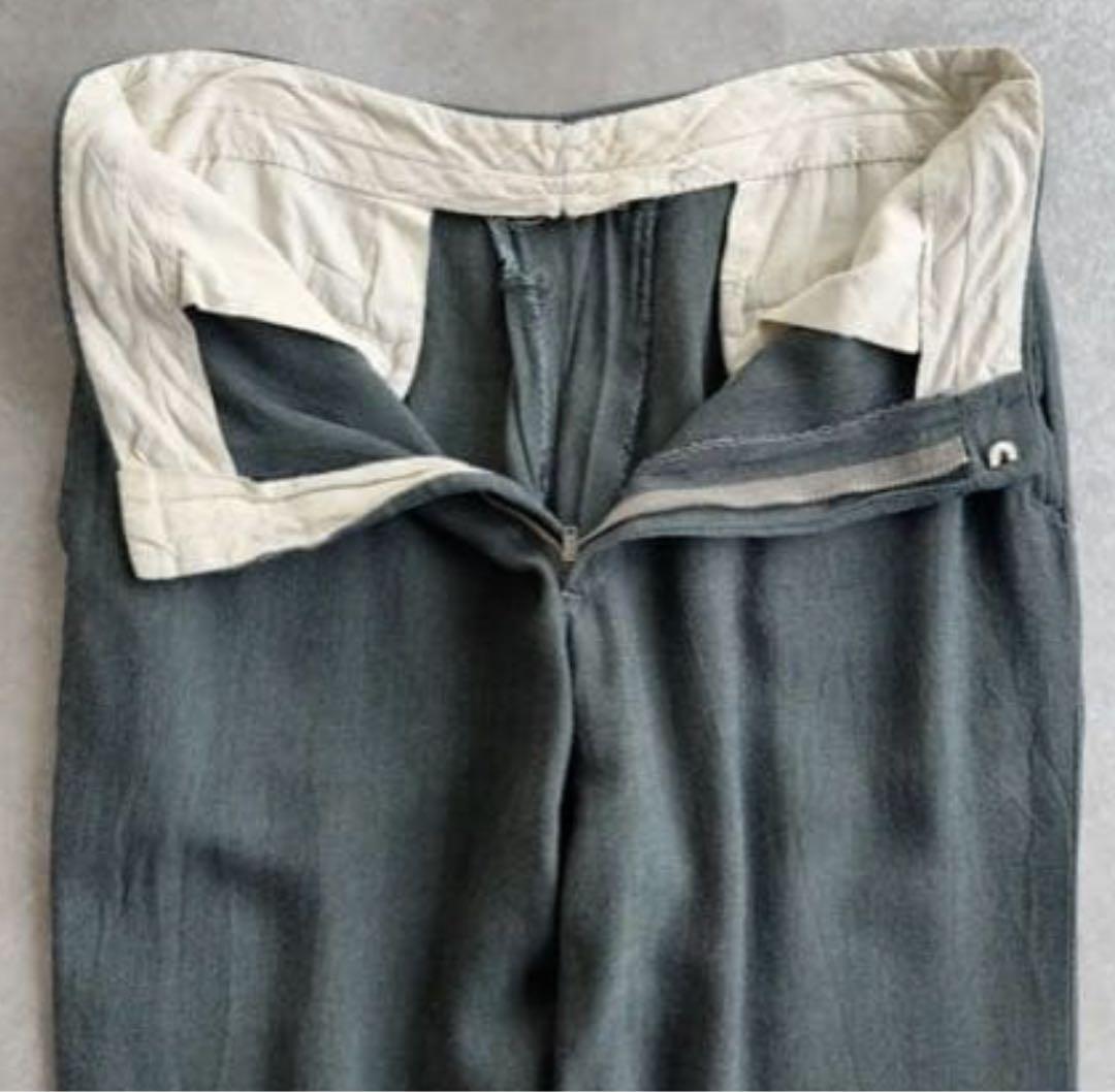 k*e様 50s special グレー レーヨンギャバジン ヴィンテージ スラ