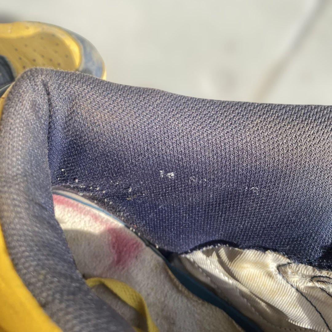 NIKE ダンクハイ　オリジナル　イエロー/ネイビー