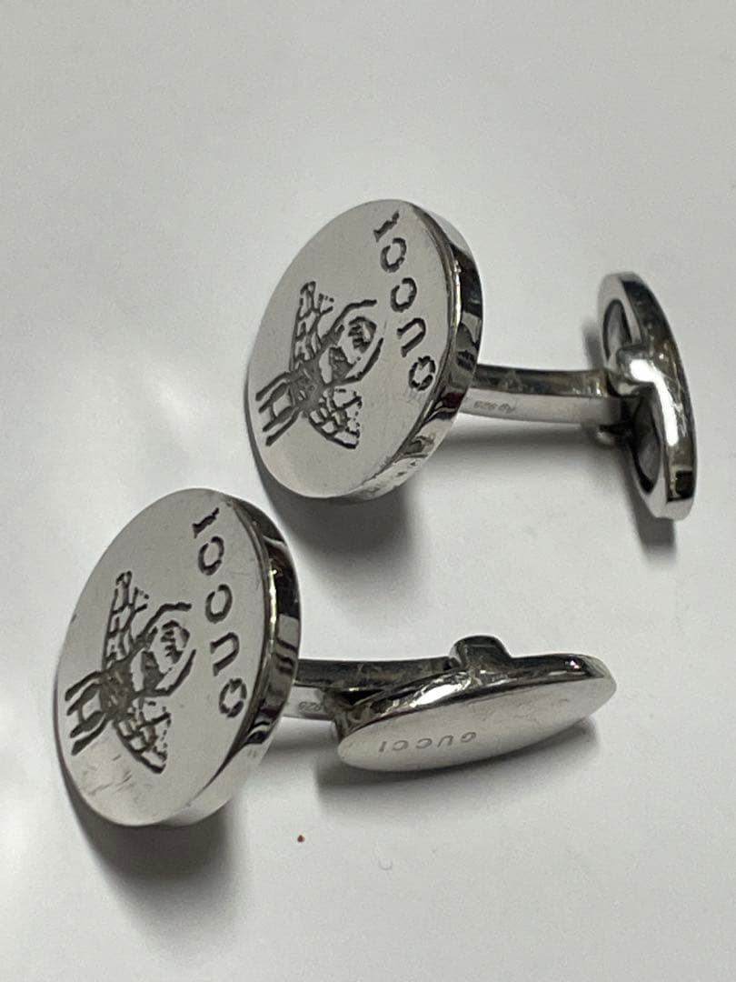 GUCCIグッチ シルバー　カフリンクス　❤︎
