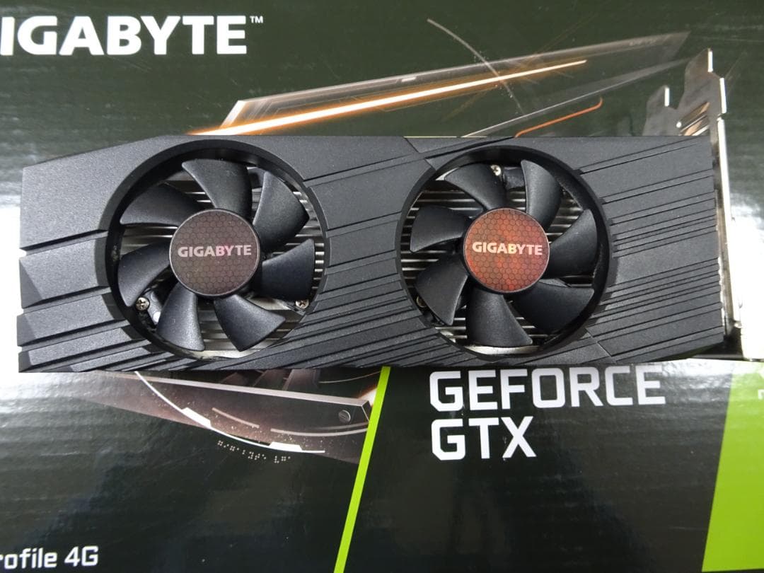 GIGABYTE製 GeForce GTX1650 LP グラボ【箱付き】