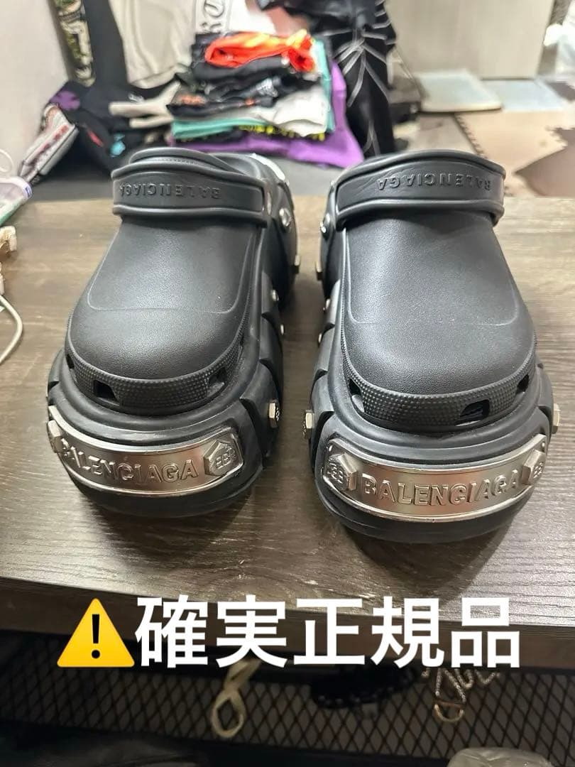 【確実国内正規品】balenciaga × clocks ミュール