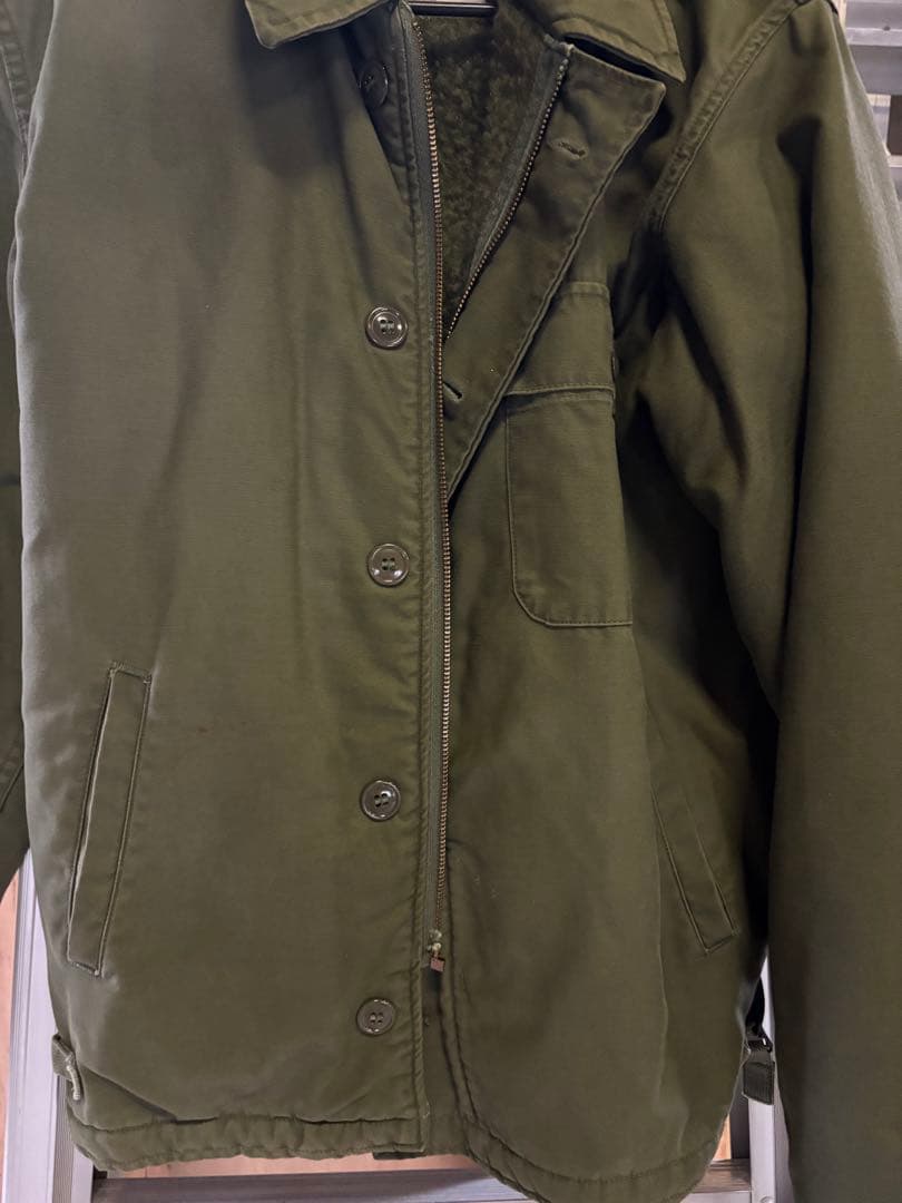 A2デッキジャケット M 38-40ビンテージ　ステンシル