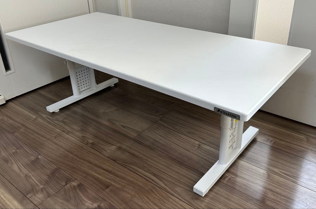 Bauhutte ローデスク 昇降式 ゲーミングデスクBHD-1200L-WH