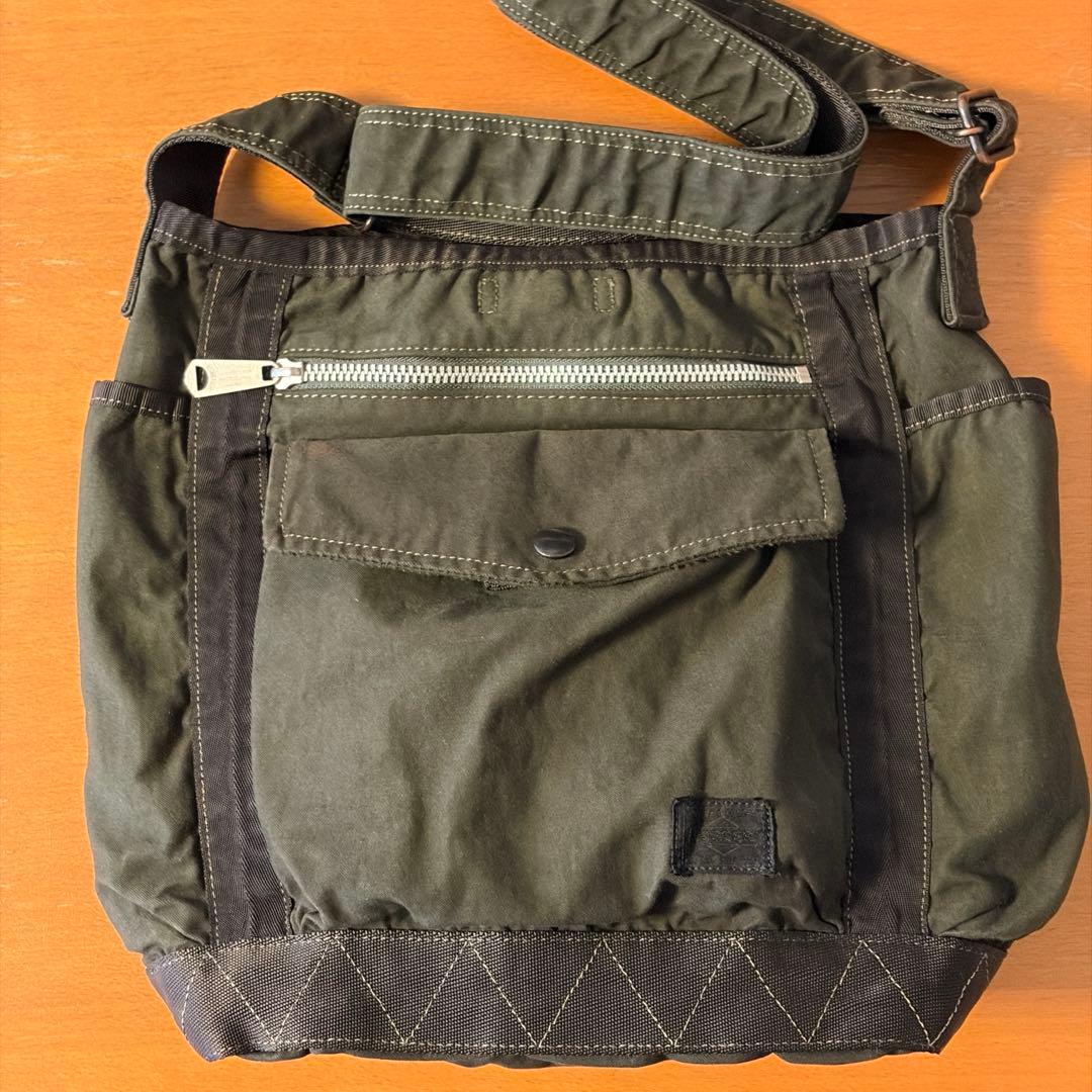 吉田カバン PORTER クラッグ CRAG ショルダーバッグ (S) オリーブ