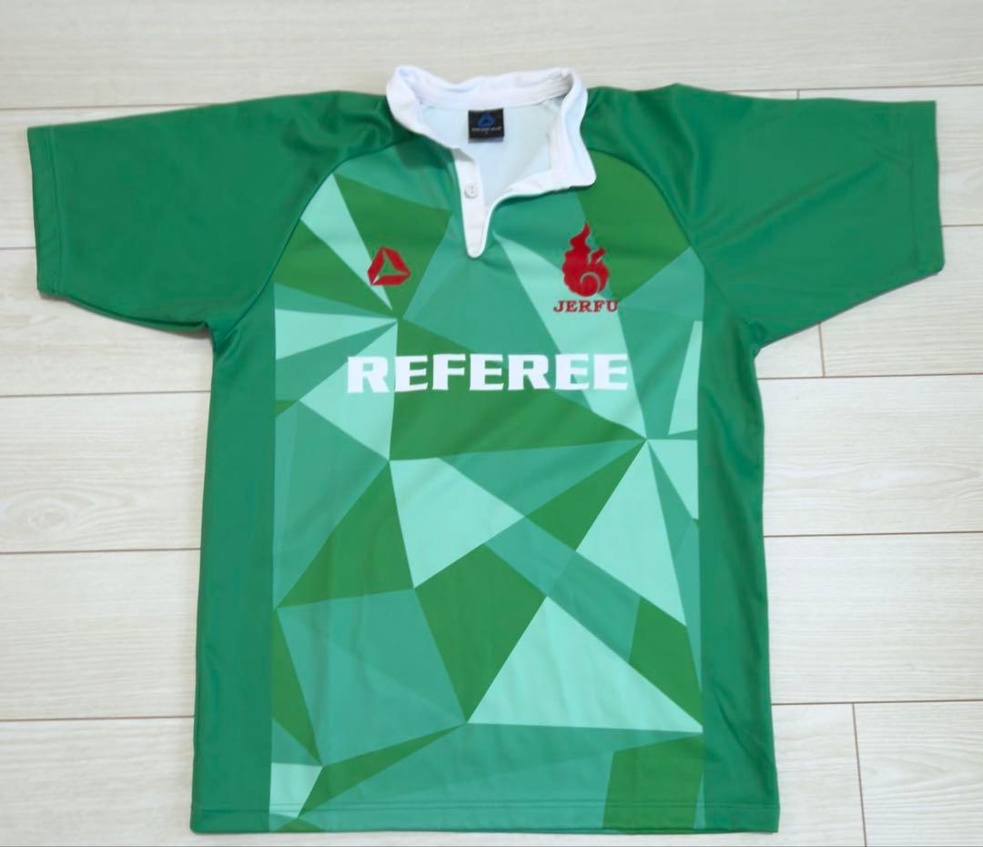 JERFU レフリージャージ・ボックスタイプ3色セット (緑、黄、緑)