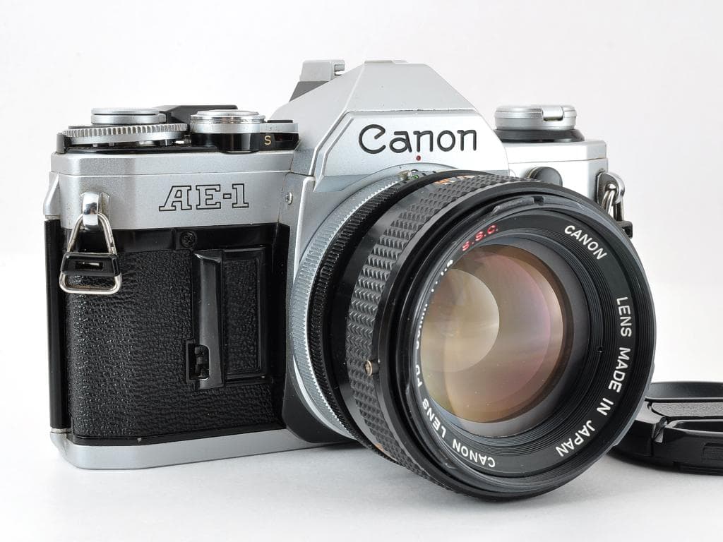 キヤノン Canon AE-1 FD 50mm f1.4 S.S.C. 動作確認