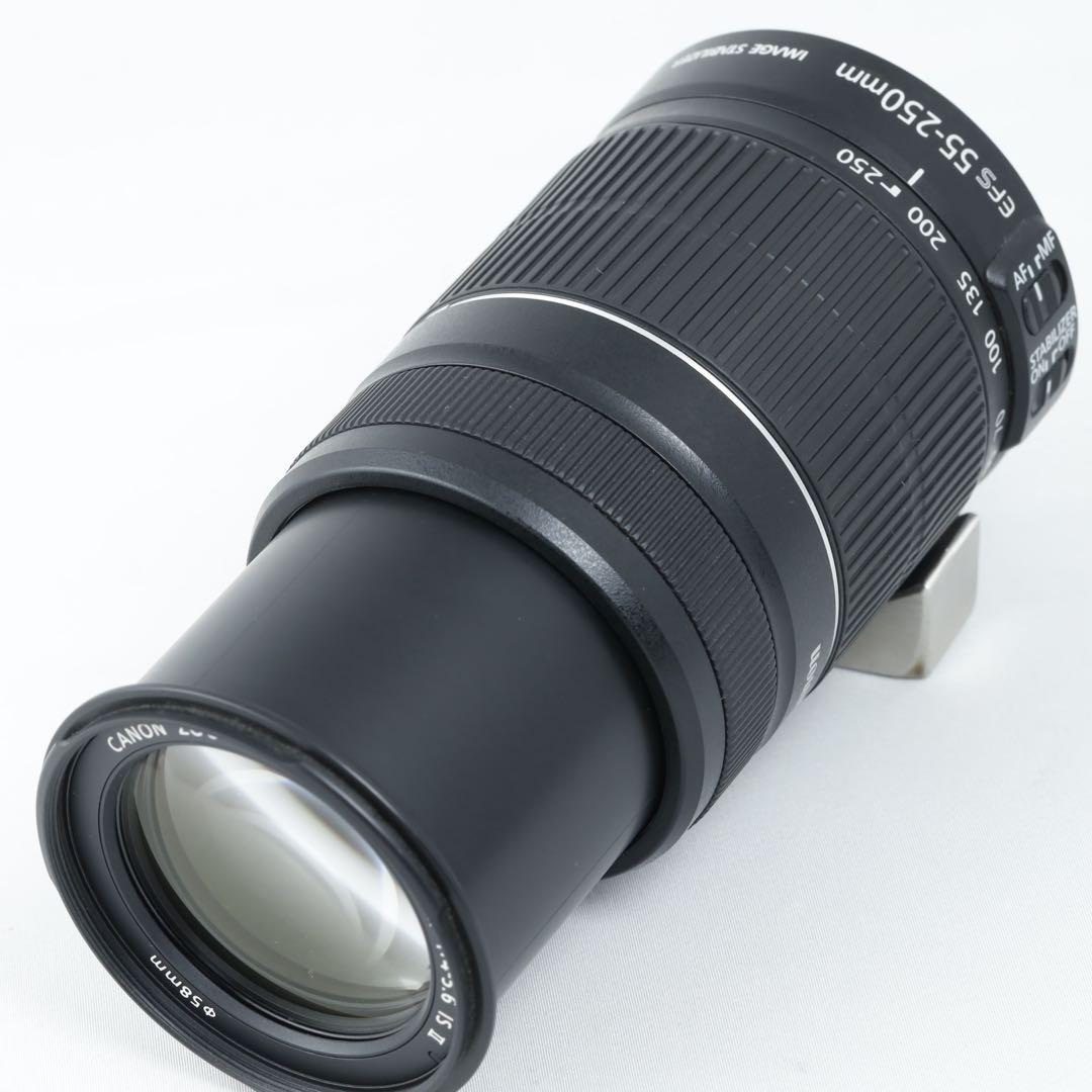 110 ★EF-S55-250IS Ⅱ★CANONキヤノン★望遠ズームレンズ