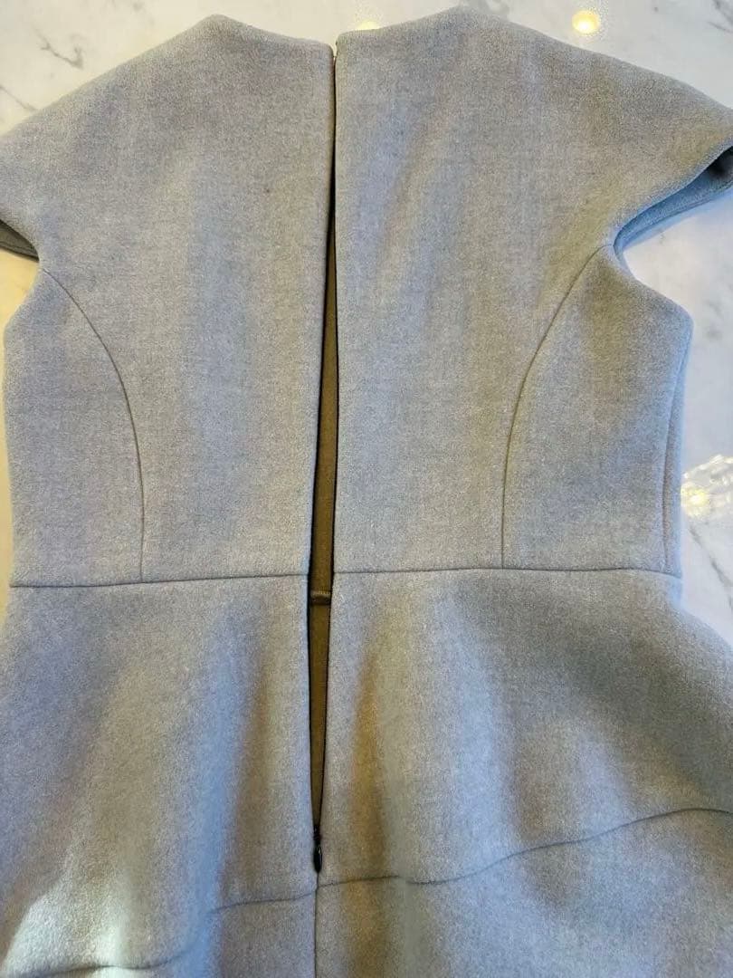 ヨーコチャン YOKOCHAN グレー ワンピース¥65000→¥12600 M